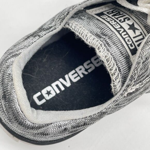 Converse Womens Chuck Taylor All Star 558557F Gray Casual Shoes Sneakers Size 6 - Picture 9 of 10
